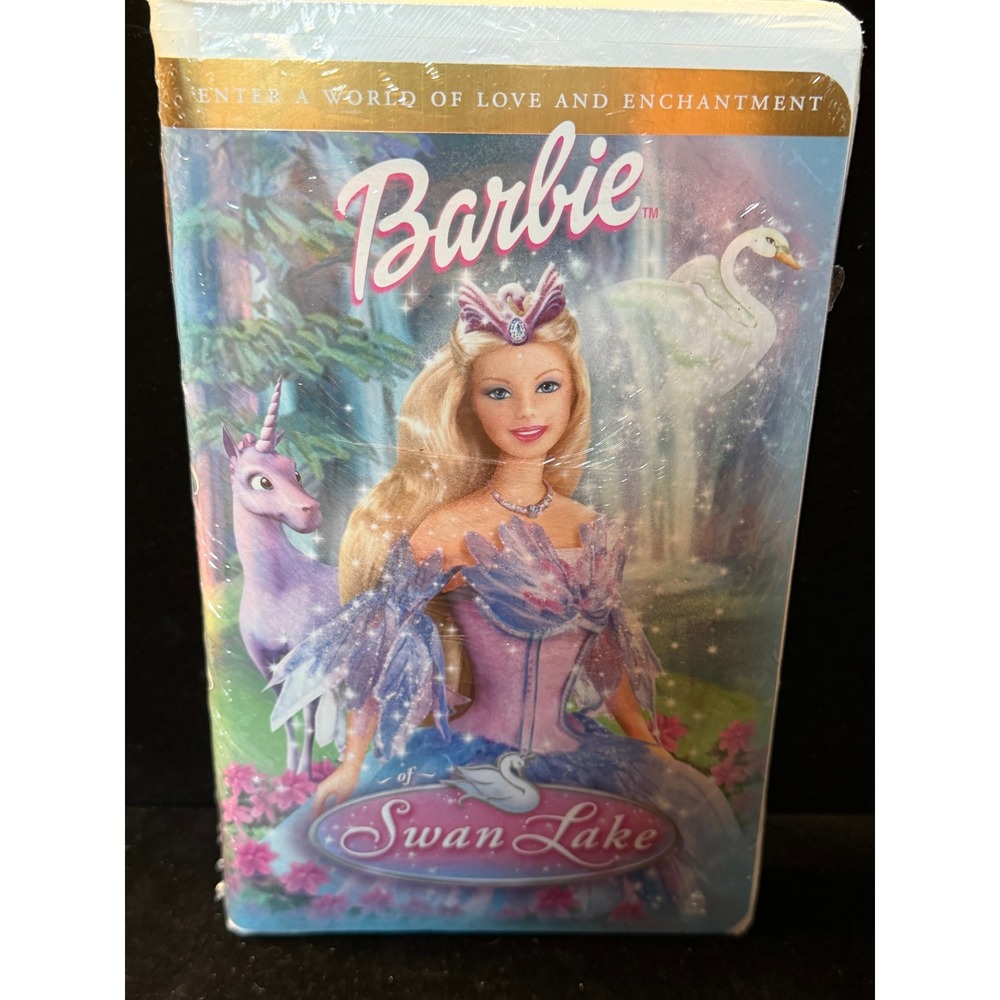 Barbie of Swan Lake: VHS, 2003 Mattel, Factory Sealed Clamshell, NEW